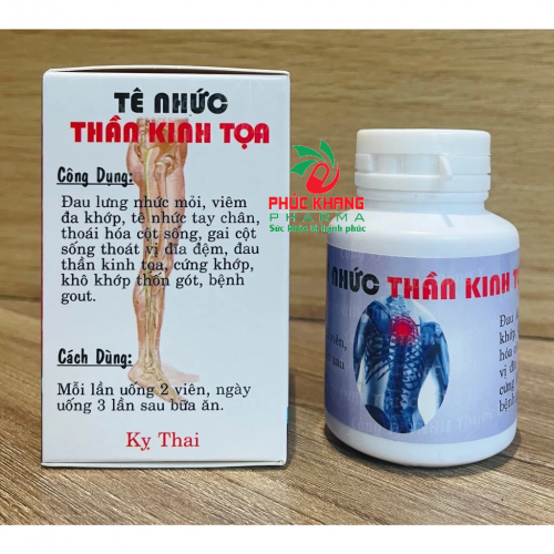 VIÊN UỐNG XƯƠNG KHỚP TÊ NHỨC THẦN KINH TỌA. GIÚP GIẢM VIÊM ĐA KHỚP, THOÁI HÓA CỘT SỐNG, CỨNG CƠ KHỚP,... LỌ 40 VIÊN. HÀNG CHÍNH HÃNG LOẠI 1