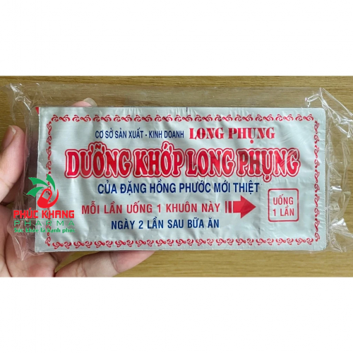 CHUẨN LOẠI 1. DƯỠNG KHỚP LONG PHUNG, HỘP BÓNG CHIẾU. GIÚP GIẢM ĐAU XƯƠNG KHỚP