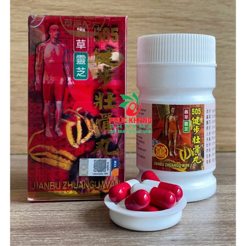 CHUẨN LOẠI 1. KIỆN BỘ HỘ CHUYỂN HOÀN 505 ĐỎ. HỘP LỌ 30 VIÊN. GIÚP GIẢM ĐAU XƯƠNG KHỚP