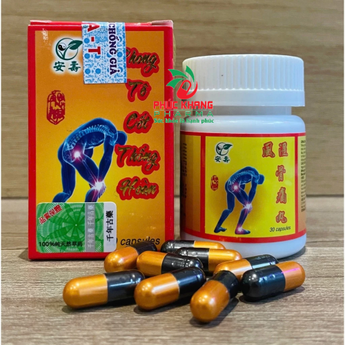 VIÊN UỐNG XƯƠNG KHỚP PHONG TÊ CỐT THỐNG HOÀN. GIÚP GIẢM VIÊM KHỚP, TẮC NGHẼN MẠCH  MÁU, TÊ BẠI TỨ CHI, ĐAU ĐẦU,...LỌ 30 VIÊN. HÀNG CHÍNH HÃNG LOẠI 1, CÓ TEM XANH LÁ