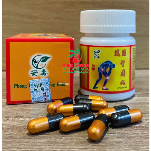 VIÊN UỐNG XƯƠNG KHỚP PHONG TÊ CỐT THỐNG HOÀN. GIÚP GIẢM VIÊM KHỚP, TẮC NGHẼN MẠCH  MÁU, TÊ BẠI TỨ CHI, ĐAU ĐẦU,...LỌ 30 VIÊN. HÀNG CHÍNH HÃNG LOẠI 1, CÓ TEM XANH LÁ