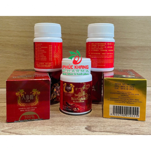VIÊN XƯƠNG KHỚP NHÂN SÂM THẤU CỐT BẢO - TOU GUBAO. GIÚP GIẢM PHONG THẤP, GAI CỘT SỐNG, THOÁI HÓA XƯƠNG KHỚP, GOUT,... LỌ 40 VIÊN. HÀNG CHÍNH HÃNG LOẠI 1 VIÊN THUỐC CÓ CHỮ