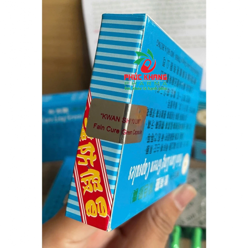 CHUẨN LOẠI 1. TOAN THỐNG LINH VĨ XANH, HỘP 20 VIÊN, TEM BẦU TRÒN. GIÚP GIẢM ĐAU XƯƠNG KHỚP