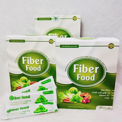 BỘT CỐM BỔ SUNG CHẤT XƠ FIBER FOOD, HỖ TRỢ NHUẬN TRÀNG, GIÚP CẢI THIỆN TÌNH TRẠNG TÁO BÓN