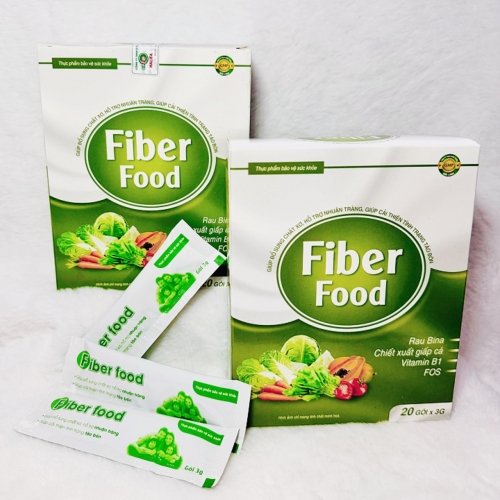 BỘT CỐM BỔ SUNG CHẤT XƠ FIBER FOOD, HỖ TRỢ NHUẬN TRÀNG, GIÚP CẢI THIỆN TÌNH TRẠNG TÁO BÓN