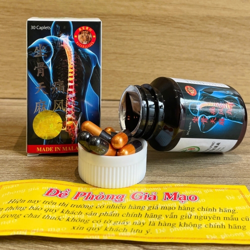 VIÊN UỐNG XƯƠNG KHỚP TỌA CỐT THIÊN MA THỐNG PHONG HOÀN, HỘP 30 VIÊN. GIÚP GIẢM PHONG THẤP, VIÊM KHỚP, THOÁI HÓA KHỚP,...HÀNG CHÍNH HÃNG LOẠI 1