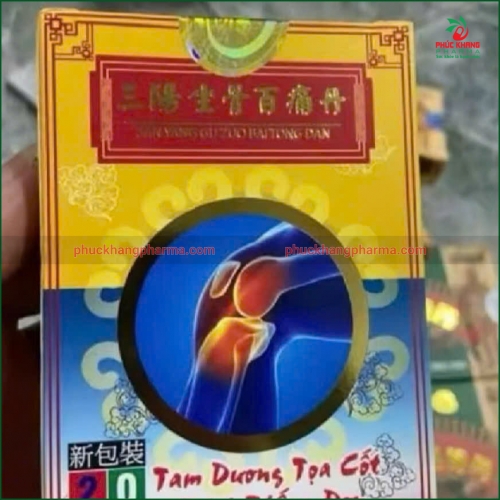 TAM DƯƠNG TỌA CỐT BÁCH THỐNG ĐƠN – VIÊN NANG ĐÔNG Y HỖ TRỢ GIẢM ĐAU THẦN KINH TỌA, ĐAU NHỨC XƯƠNG KHỚP, THOÁI HÓA CỘT SỐNG, PHONG THẤP, HỘP 30 VIÊN NANG. HÀNG CHÍNH HÃNG LOẠI 1.