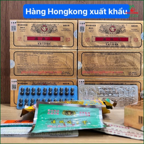 VIÊN UỐNG XƯƠNG KHỚP THÔNG HUYẾT HOÀN HONGKONG HỘP VĨ 80 VIÊN. GIÚP GIẢM ĐAU NHỨC XƯƠNG KHỚP, TÊ CHÂN TÊ LẠNH, KHU PHONG THẤP,...HÀNG CHÍNH HÃNG LOẠI 1 - HÀNG NỘI ĐỊA HONGKONG