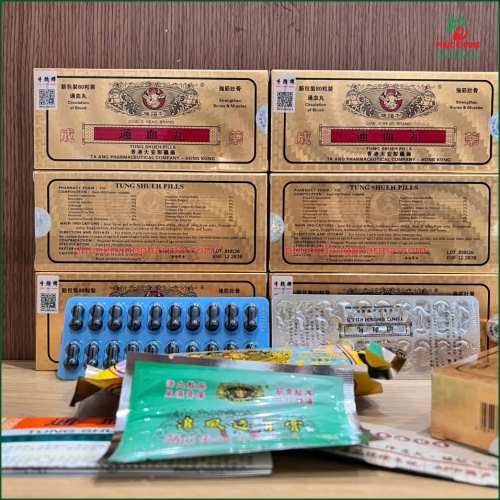 VIÊN UỐNG XƯƠNG KHỚP THÔNG HUYẾT HOÀN HONGKONG HỘP VĨ 80 VIÊN. GIÚP GIẢM ĐAU NHỨC, TÊ CHÂN TÊ LẠNH, KHU PHONG THẤP,...HÀNG CHÍNH HÃNG LOẠI 1 - HÀNG NỘI ĐỊA HONGKONG