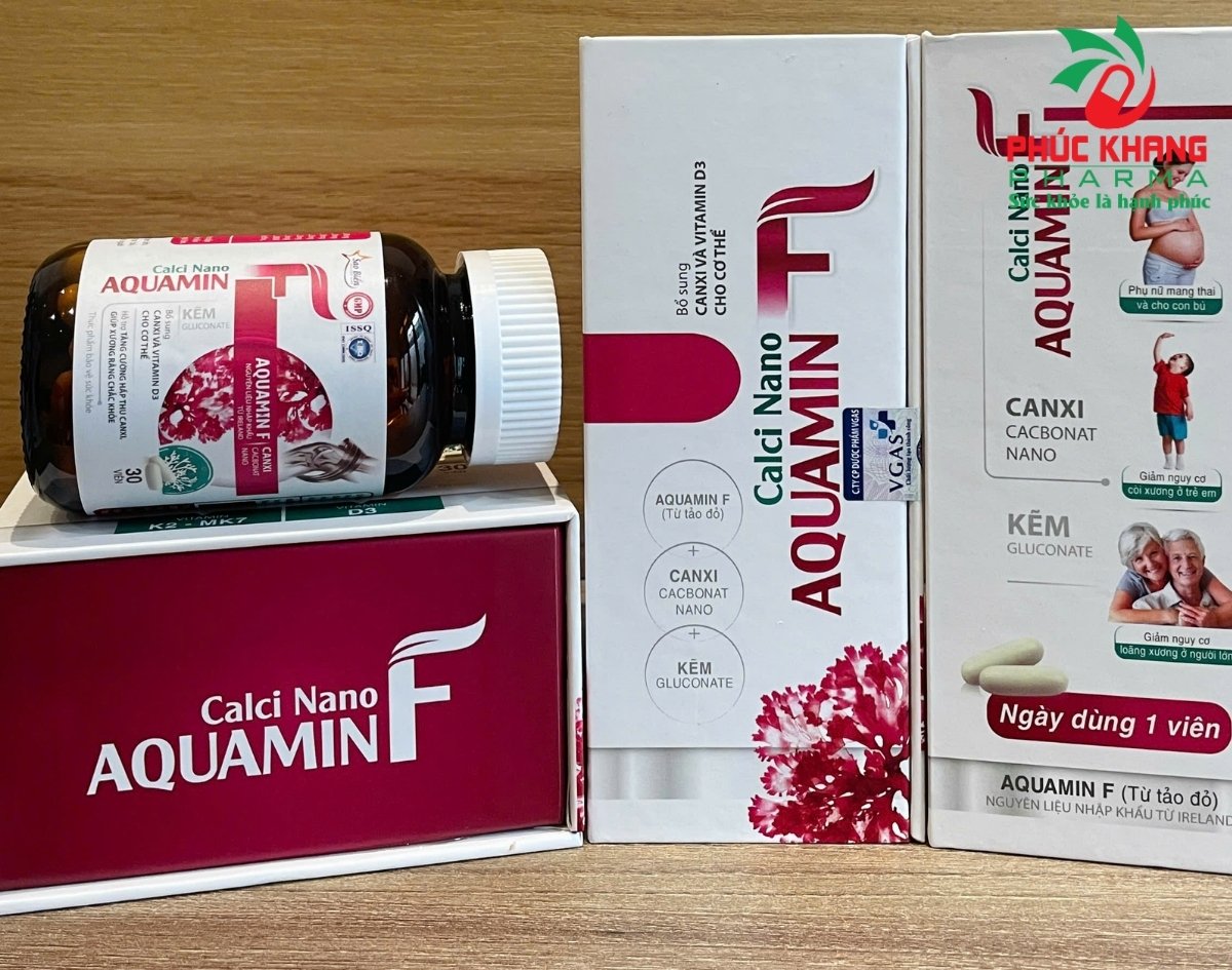 Quy Cách Đóng Gói Và Cách Bảo Quản Aquamin F Calci Nano