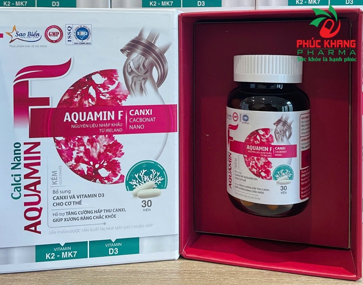 Hướng Dẫn Và Những Lưu Ý Quan Trọng Khi Sử Dụng Aquamin F Calci Nano