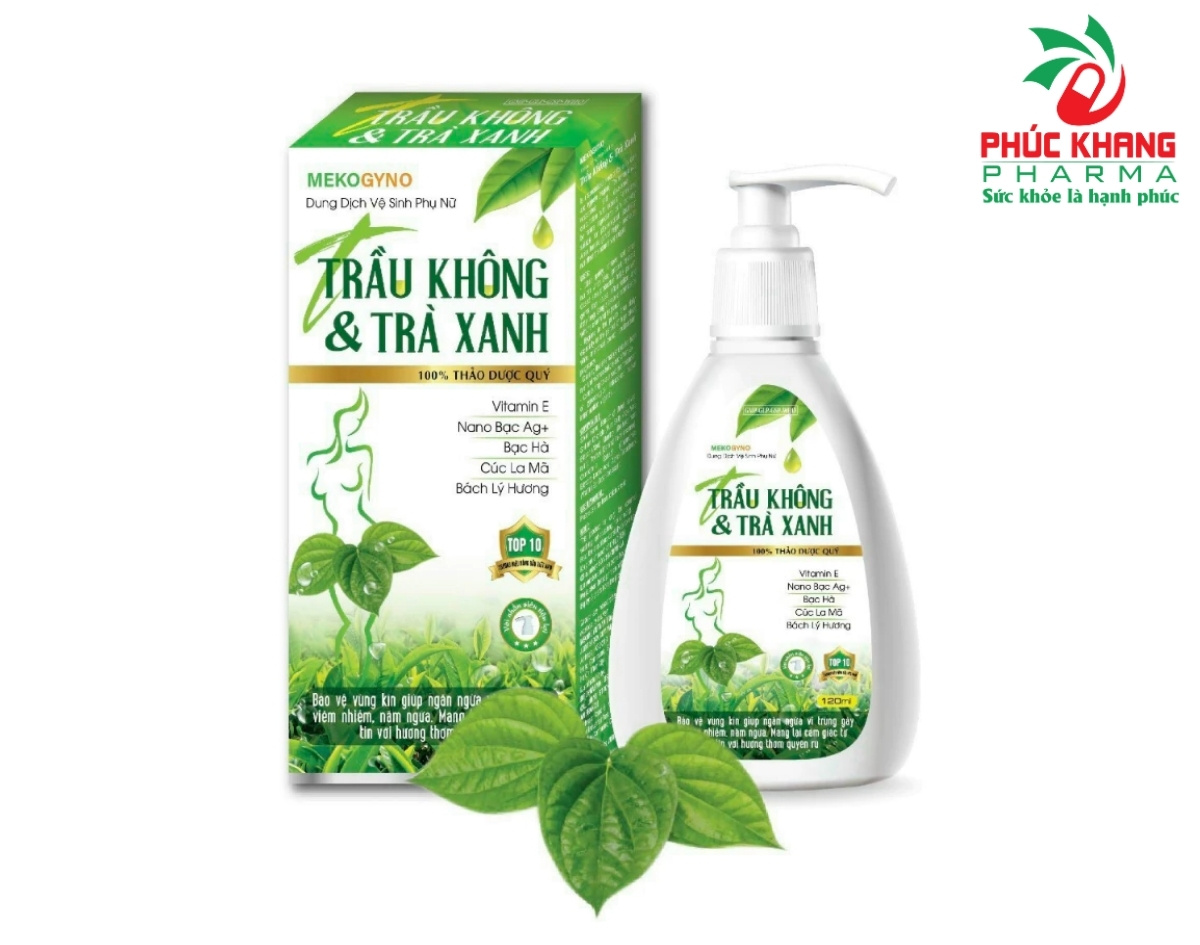 Giới Thiệu Về Sản Phẩm Dung Dịch Vệ Sinh Trầu Không & Trà Xanh