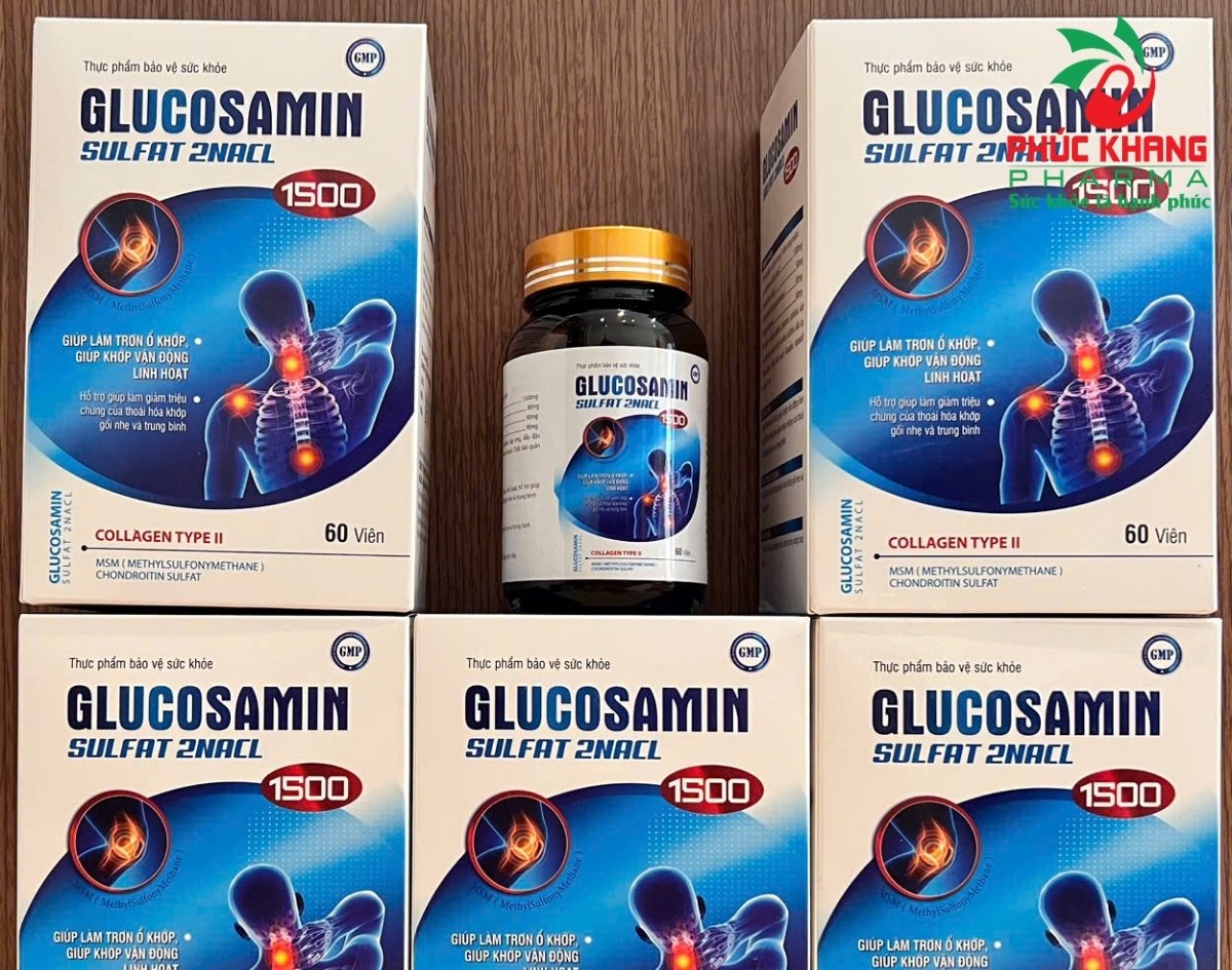 Công Dụng Của Glucosamine Sulfat 2NaCl 1500