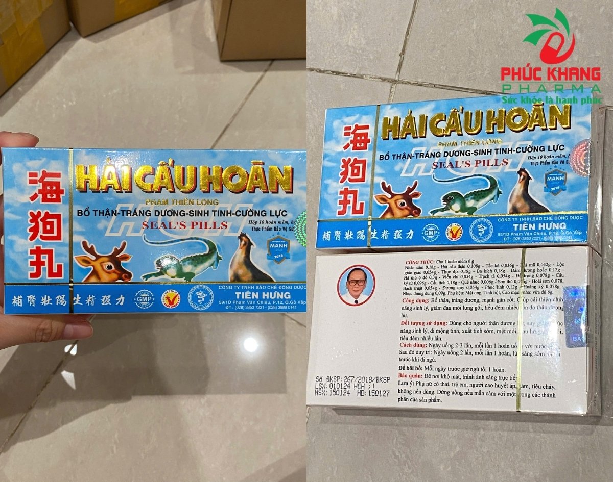 Công Dụng Vượt Trội Của Hải Cẩu Hoàn