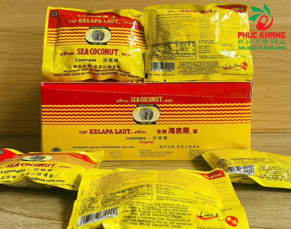 Giới Thiệu Về Sản Phẩm Kẹo Ngậm African Sea-Coconut Lozenges