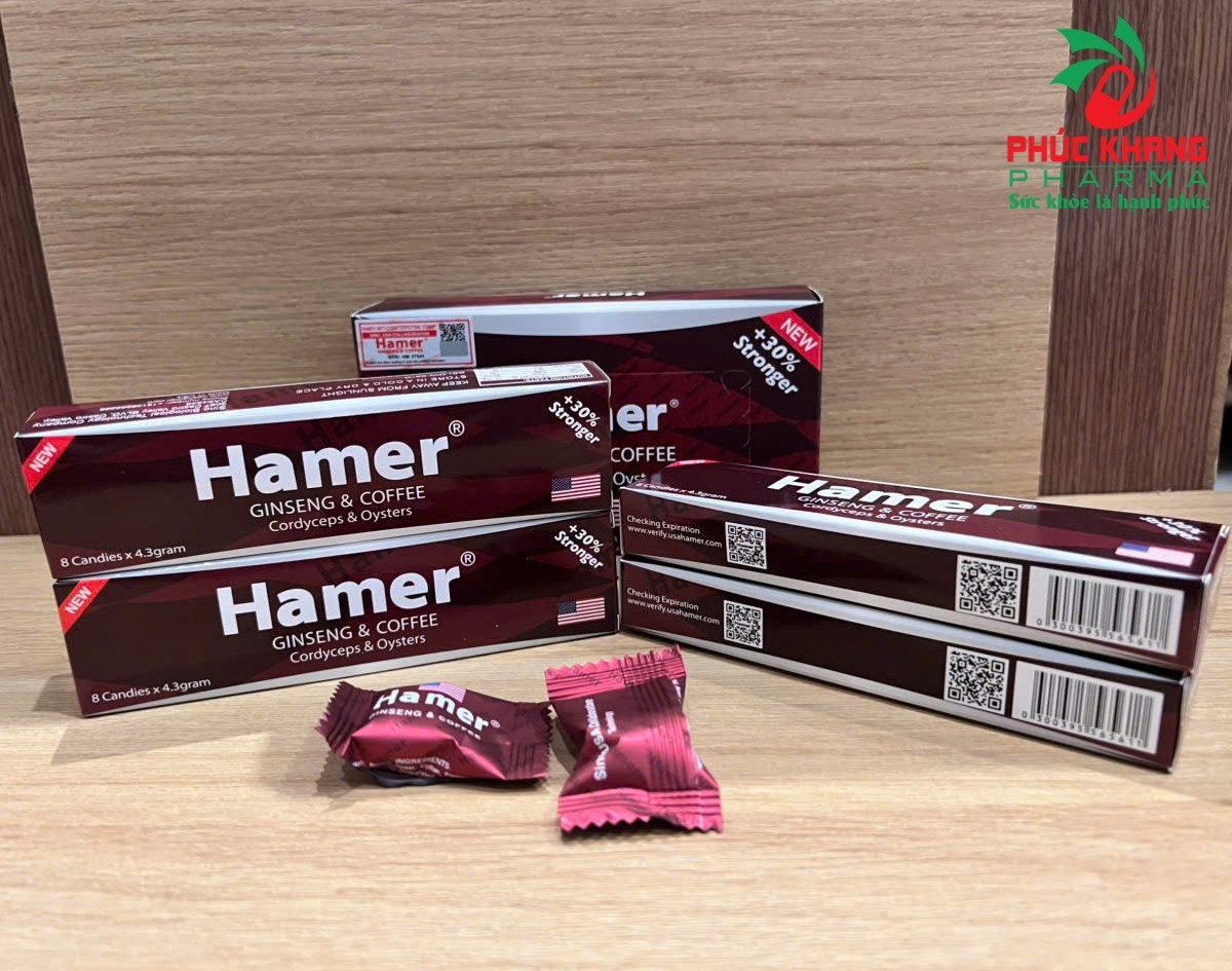 Lời Giới Thiệu Về Sản Phẩm Kẹo Sâm Hamer Mỹ