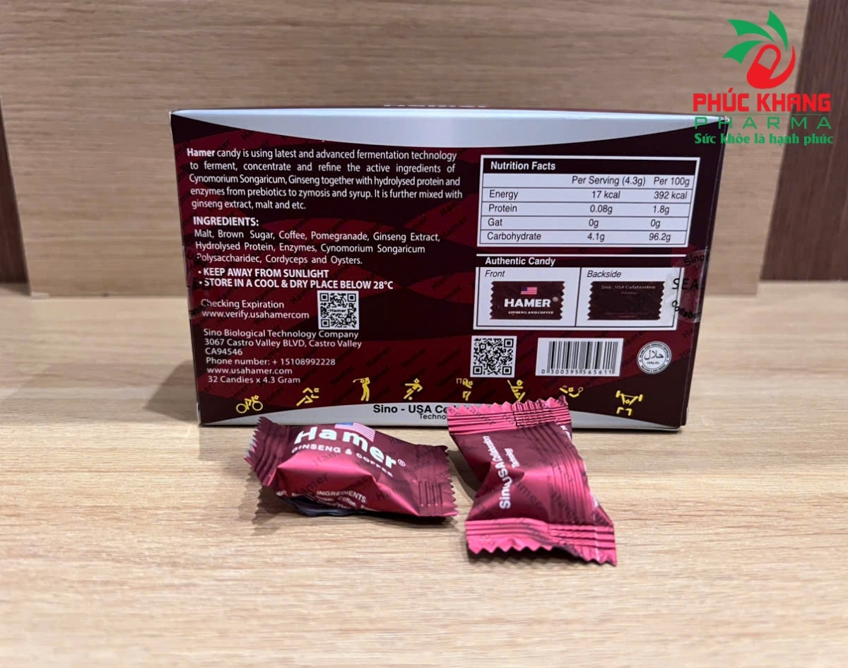 Hướng Dẫn Cách Phân Biệt Kẹo Sâm Hamer Chính Hãng