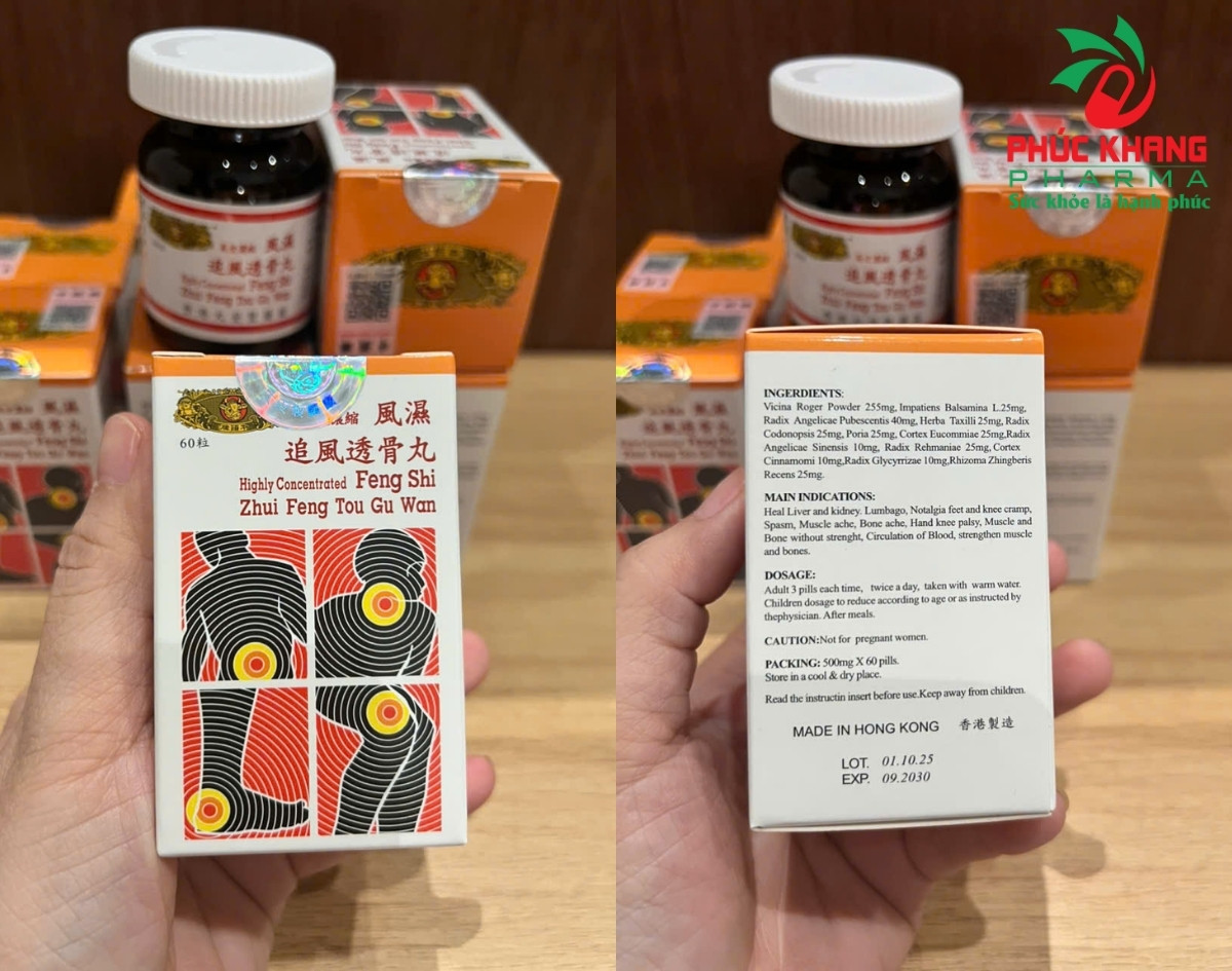 Công Dụng Của Phong Thấp Truy Phong Thấu Cốt Hoàn
