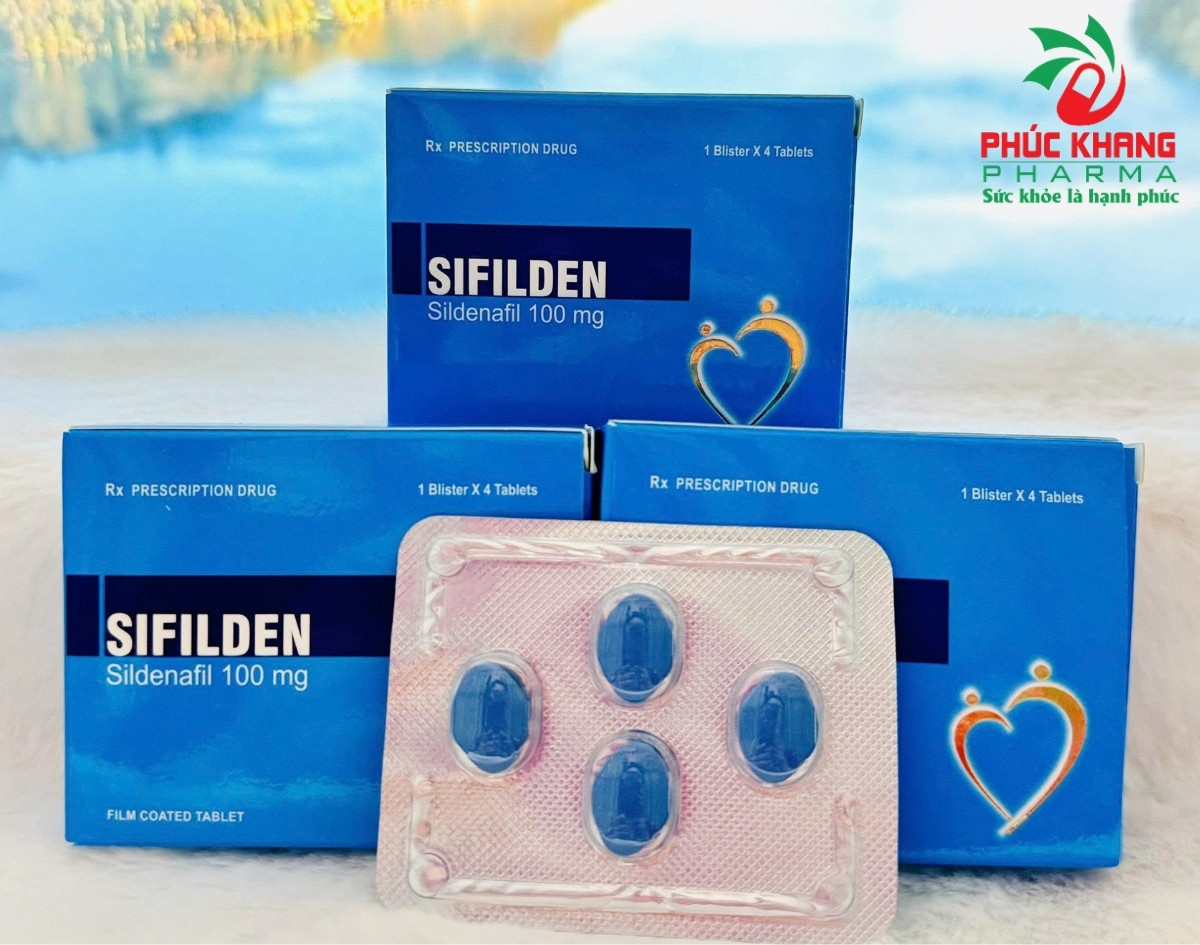 Giới thiệu về sản phẩm Thuốc Kích Dục Sifilden 100mg