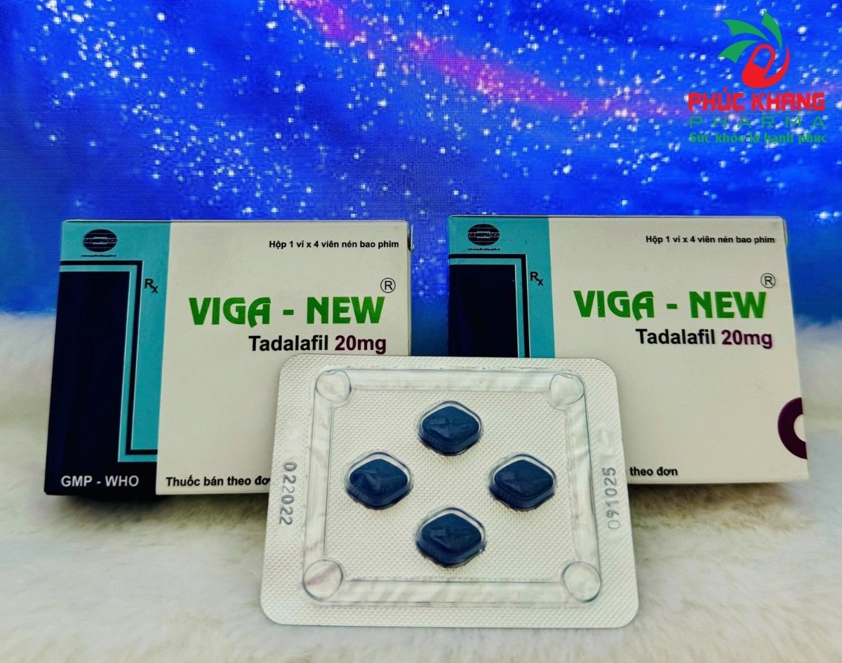Giới thiệu về sản phẩm Thuốc Kích Dục Viga-New 20mg