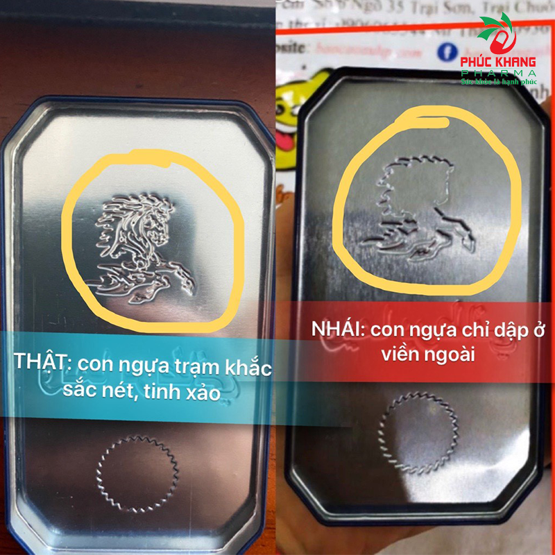 phân biệt ngựa thái chính hãng