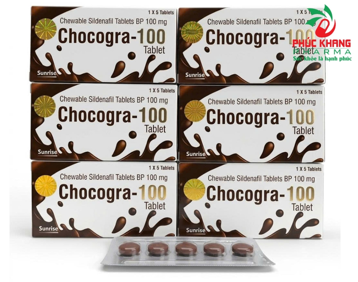 Lời giới thiệu về sản phẩm Viên nhai Chocogra-100 Tablet