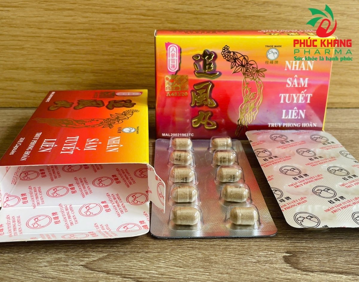 Quy Cách Đóng Gói Và Cách Bảo Quản Viên Nhân Sâm Tuyết Liên (Truy Phong Hoàn)