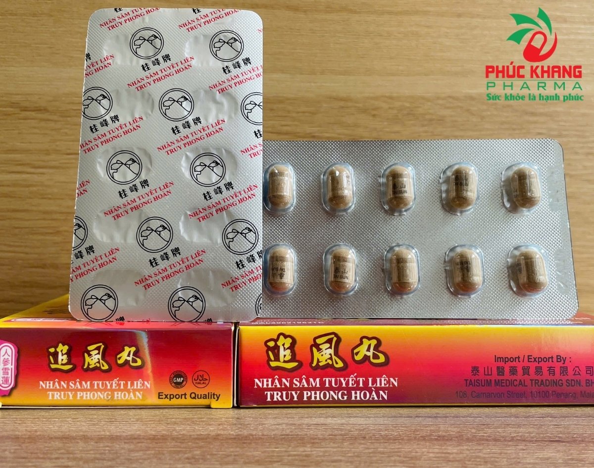 Hướng Dẫn Cách Phân Biệt Viên Nhân Sâm Tuyết Liên (Truy Phong Hoàn) Chính Hãng