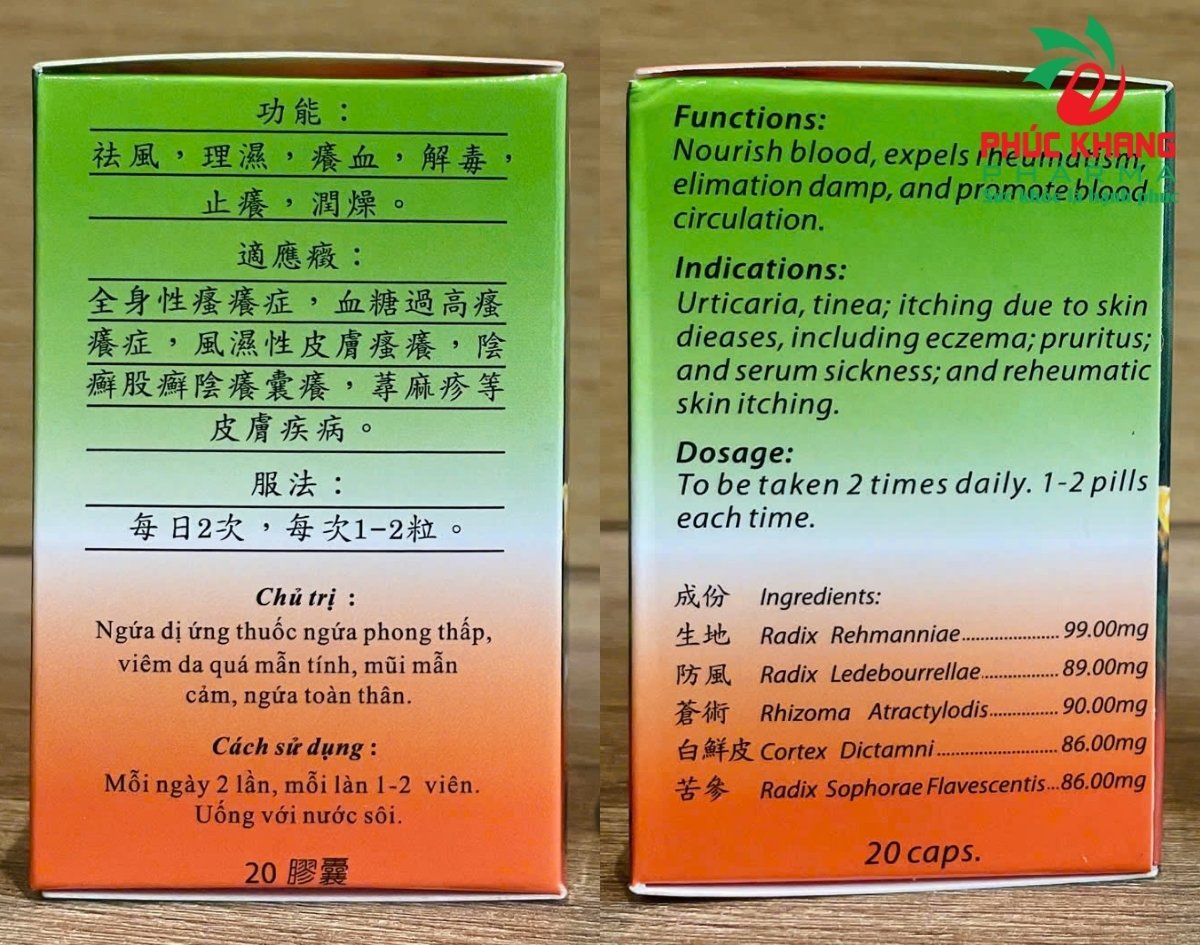Công Dụng Của Viên Thanh Huyết Chỉ Dưỡng Hoàn 