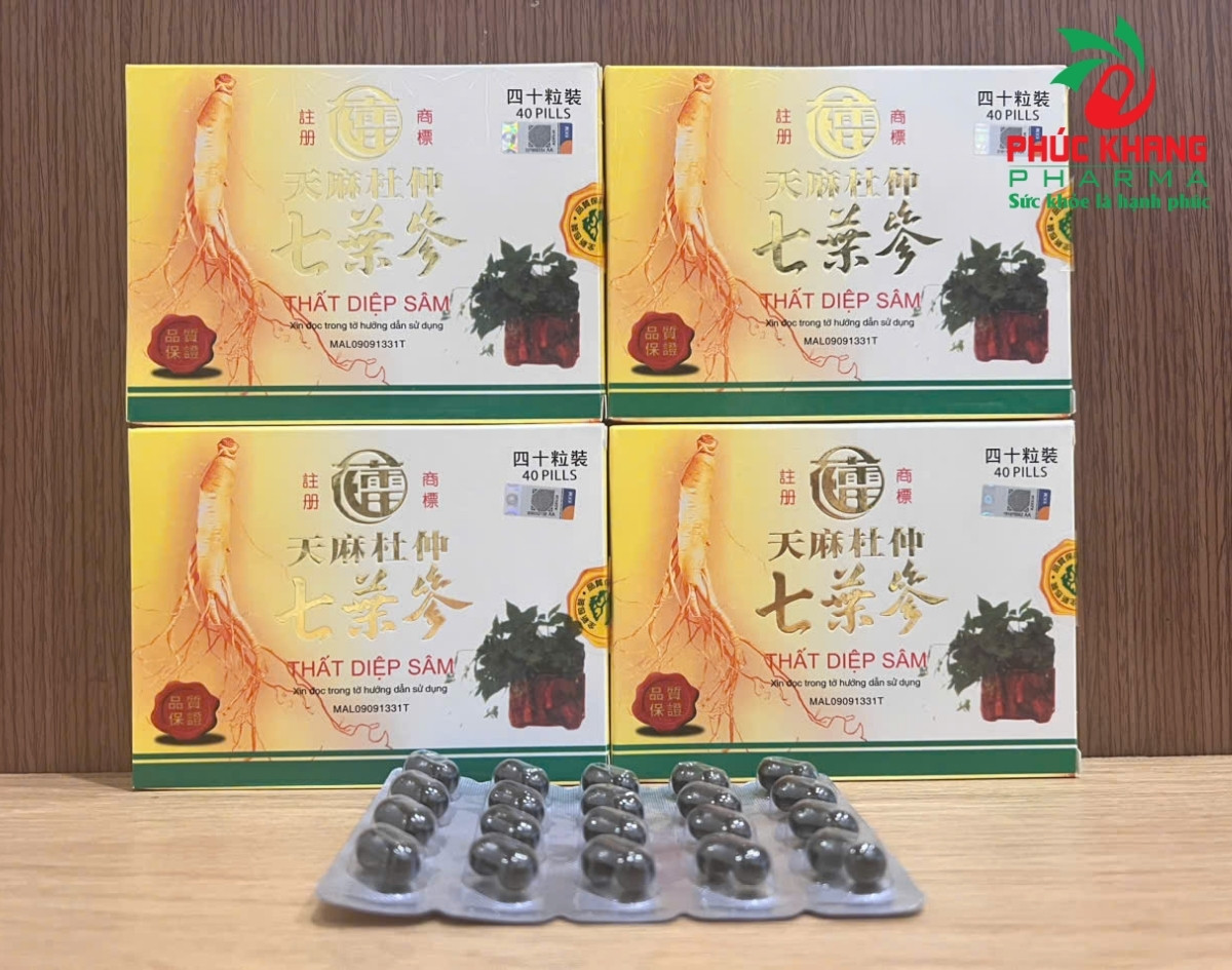 Giới thiệu về sản phẩm Viên Thất Diệp Sâm Thiên Ma