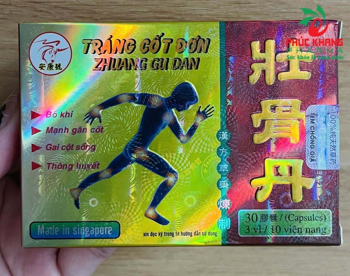 Giới Thiệu Về Sản Phẩm Viên Tráng Cốt Đơn Zhuang Gu Dan