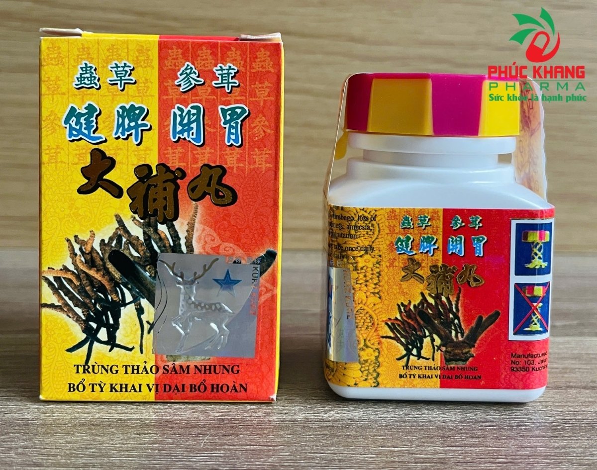 Giới Thiệu Về Sản Phẩm Viên Trùng Thảo Sâm Nhung Đại Bổ Hoàn