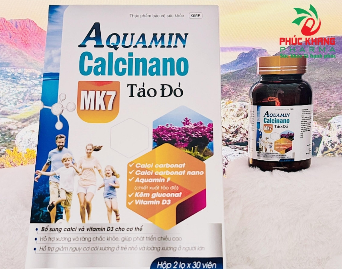 Hướng Dẫn Và Những Lưu Ý Quan Trọng Khi Sử Dụng Viên Uống Bổ Sung Aquamin Calcinano MK7 Táo Đỏ