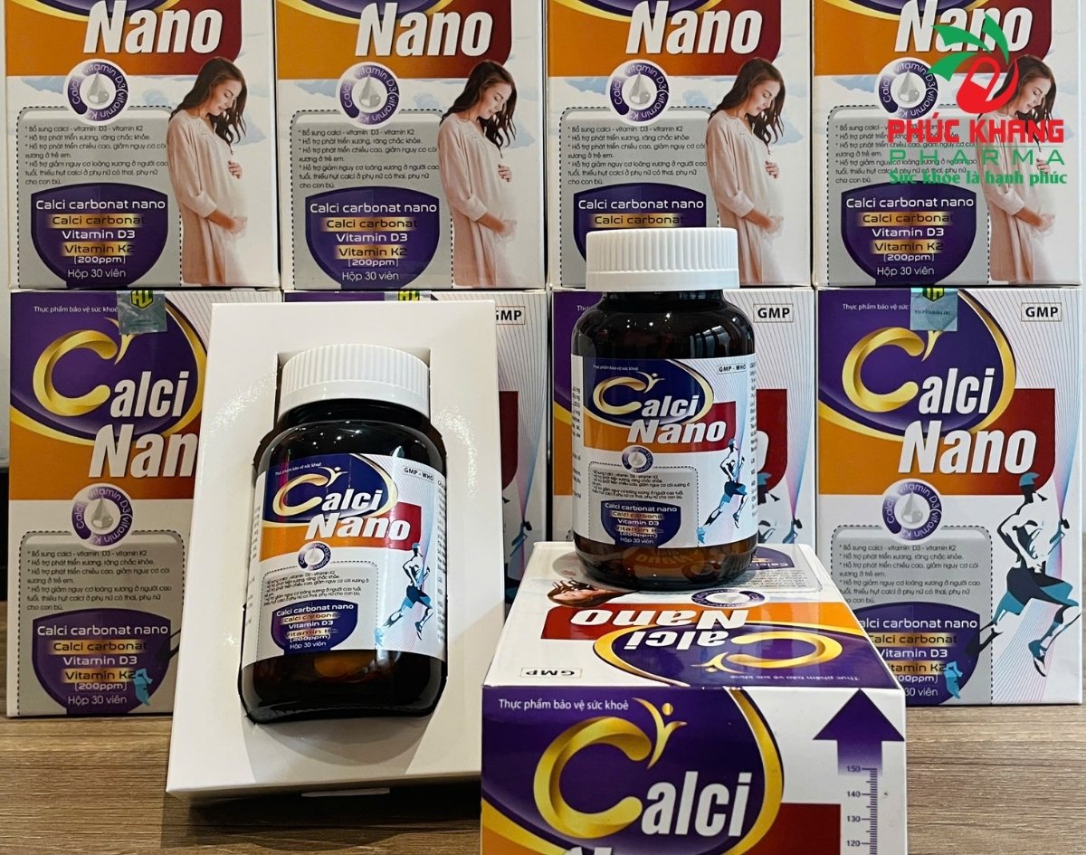Giới thiệu về sản phẩm Viên Uống Bổ Sung Calci Nano