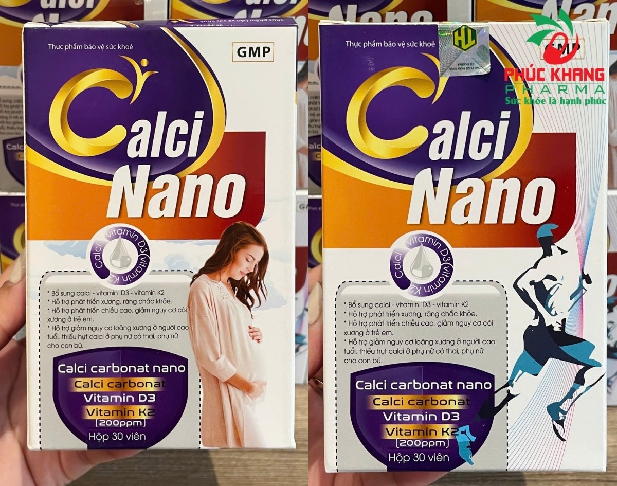 Công Dụng Của Viên Uống Bổ Sung Calci Nano