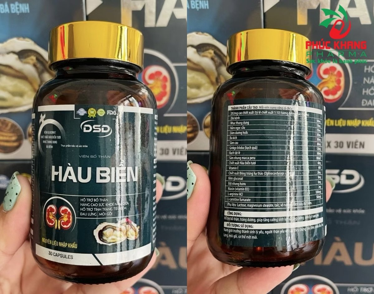 Đối tượng sử dụng Viên Uống Bổ Thận Hàu Biển