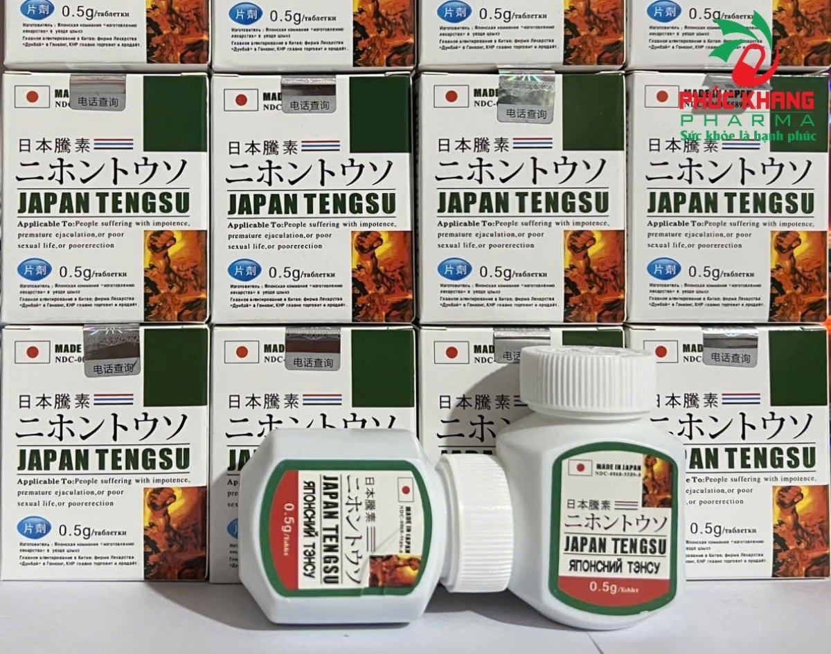 Giới Thiệu Về Sản Phẩm Viên Uống Japan Tengsu