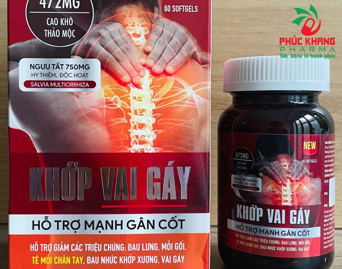 Giới Thiệu Về Sản Phẩm Viên Uống Khớp Vai Gáy