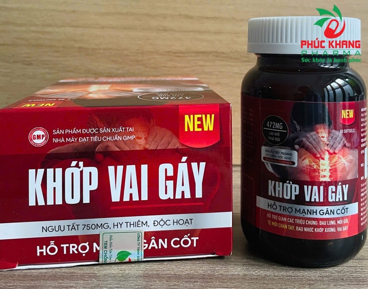Quy Cách Đóng Gói Và Cách Bảo Quản Viên Uống Khớp Vai Gáy