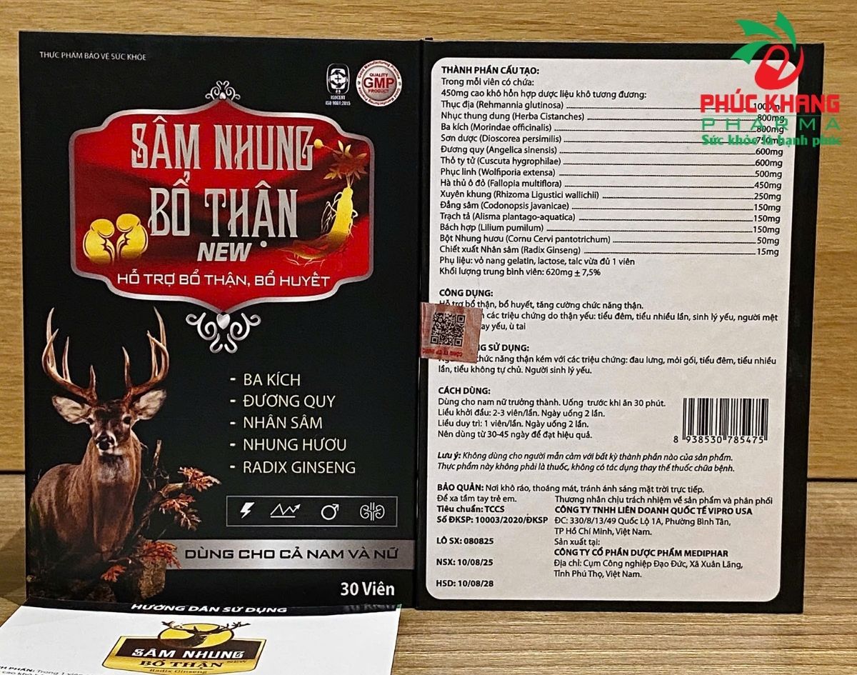 Thành Phần Hàm Lượng Và Đặc Tính Từng Thành Phần