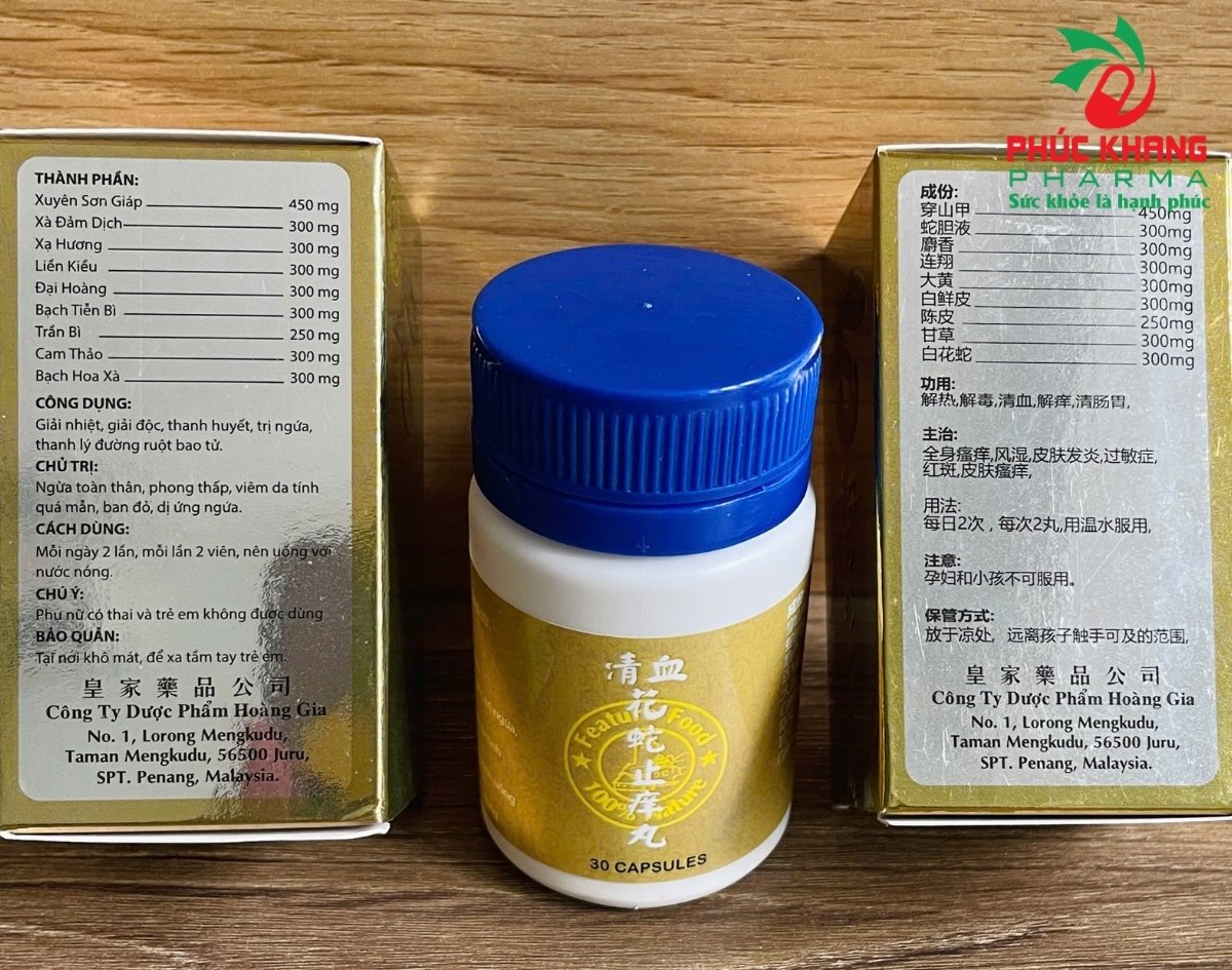 Công Dụng Của Viên Uống Hoa Xà Chỉ Dưỡng Hoàn