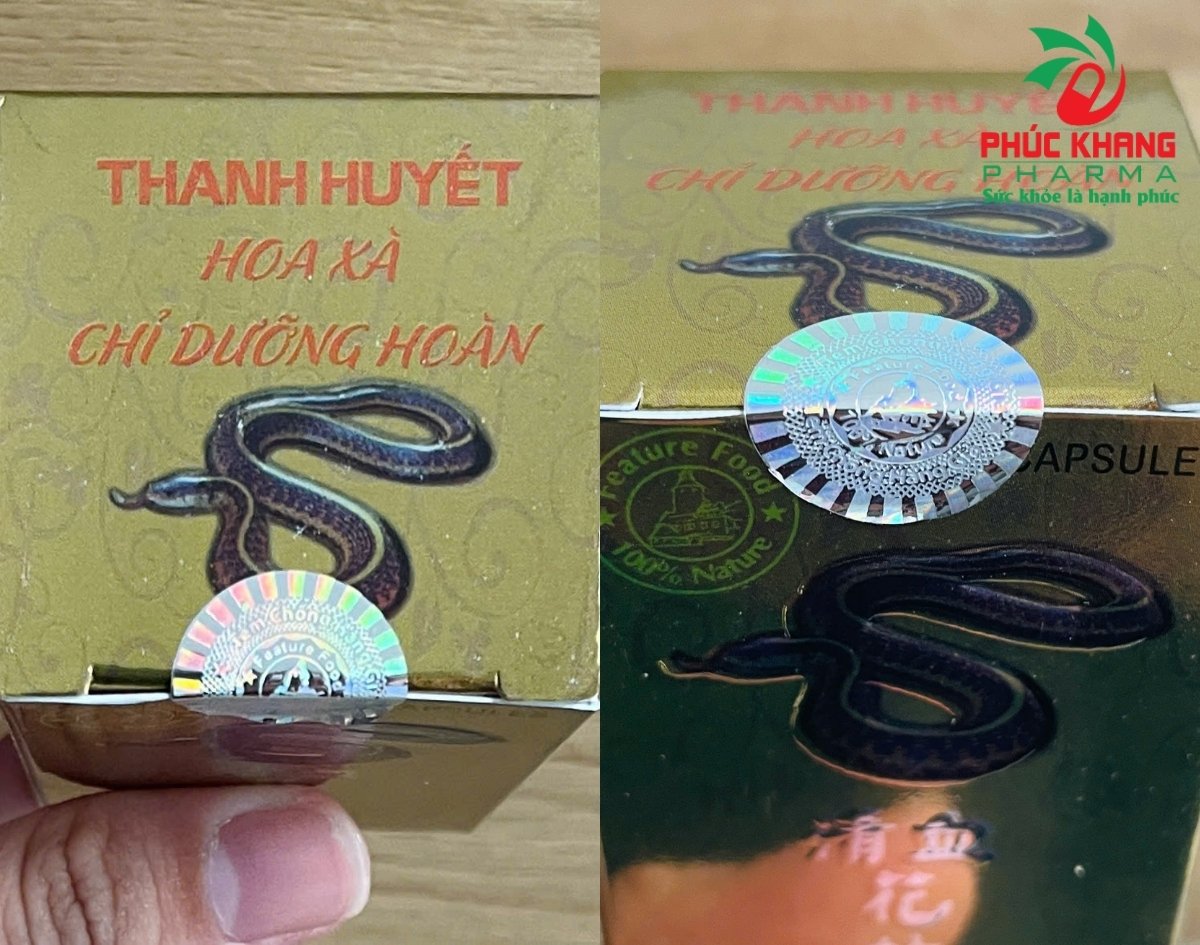 Hướng Dẫn Cách Phân Biệt Viên Uống Hoa Xà Chỉ Dưỡng Hoàn Chính Hãng