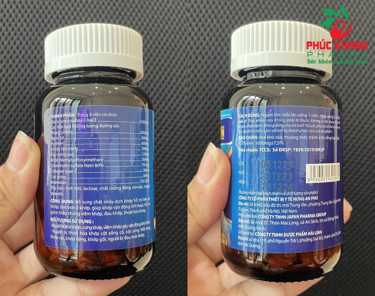 Công Dụng Của Viên Uống Viên Thần Khớp