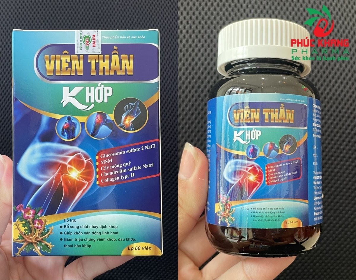Hướng Dẫn Và Những Lưu Ý Quan Trọng Khi Sử Dụng Viên Thần Khớp