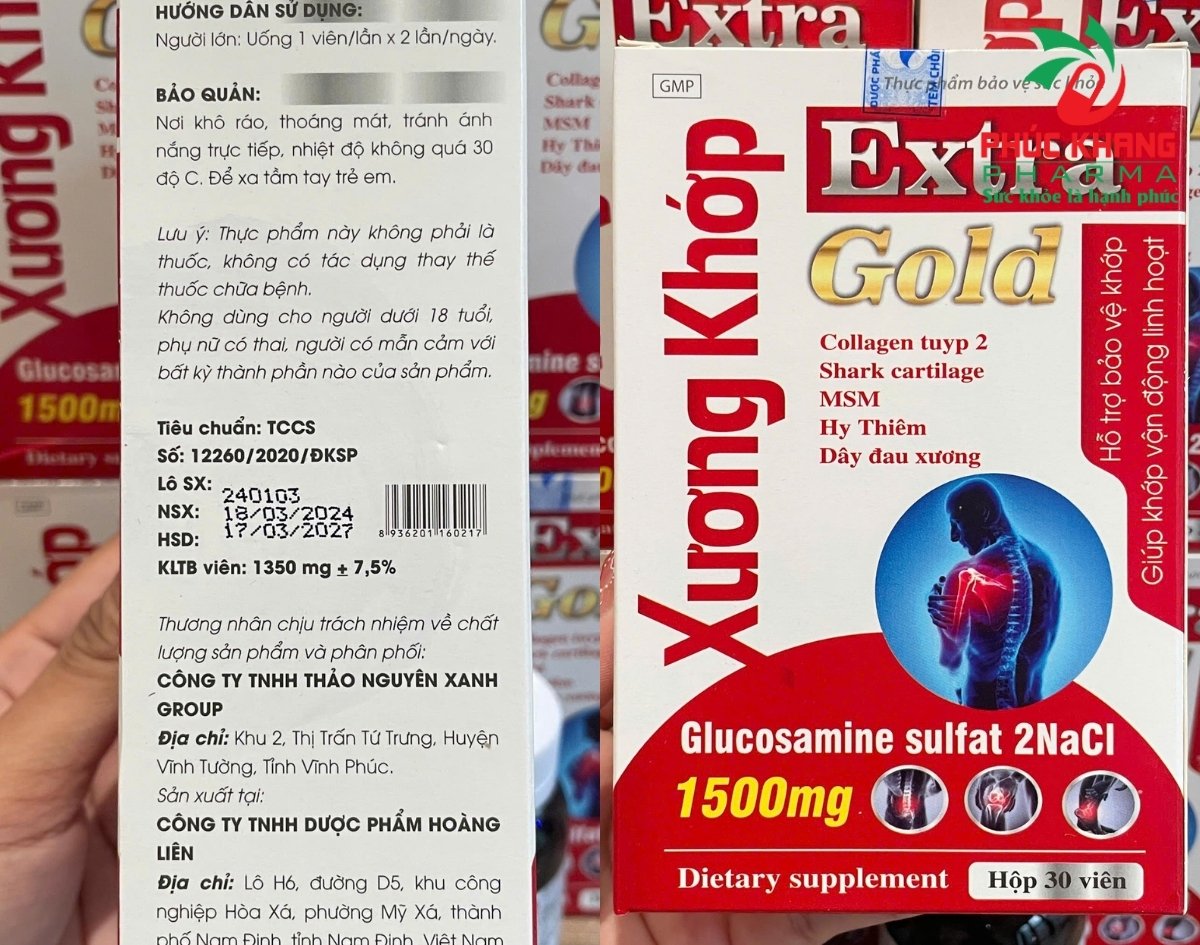 Công Dụng Của Viên Uống Xương Khớp Extra Gold