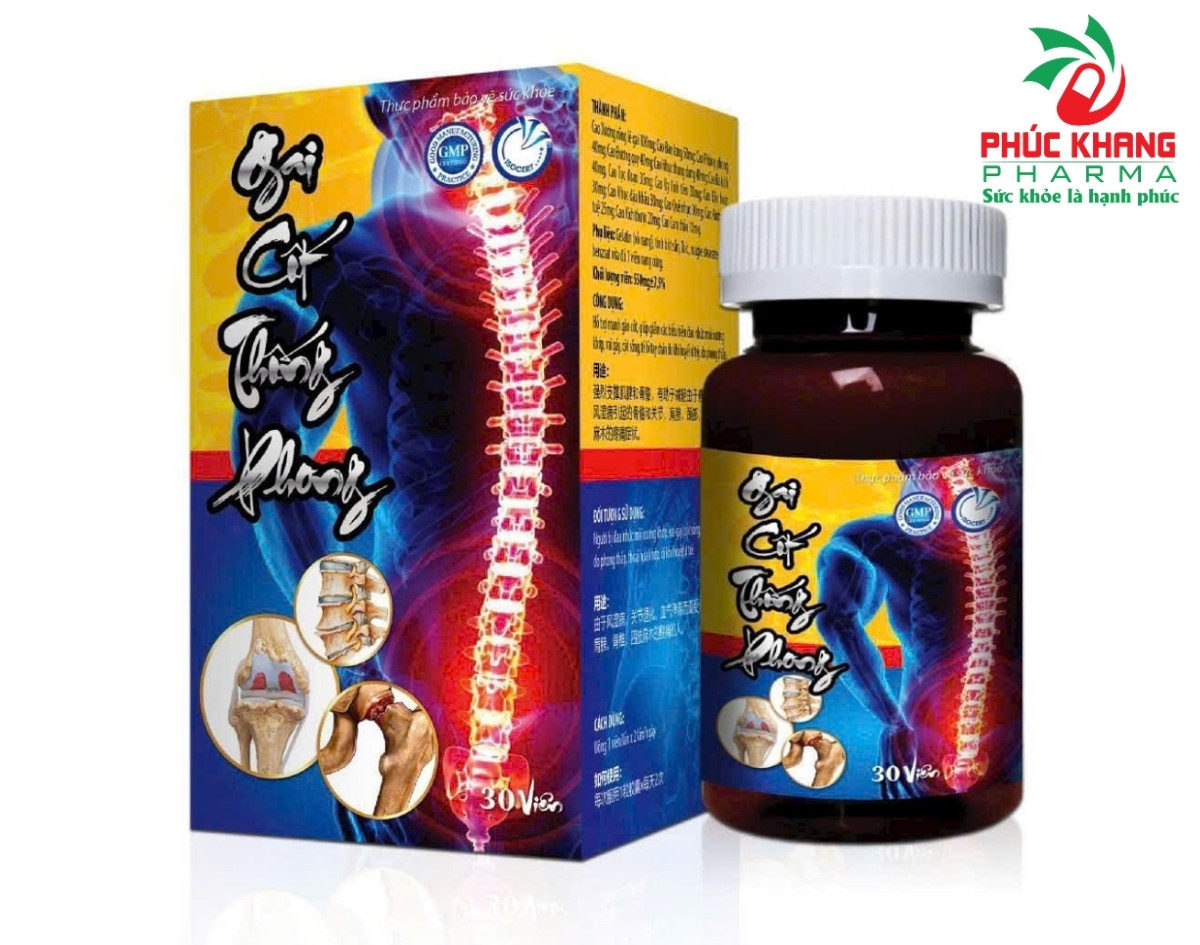 Giới thiệu về sản phẩm Viên Uống Xương Khớp Gai Cốt Thống Phong