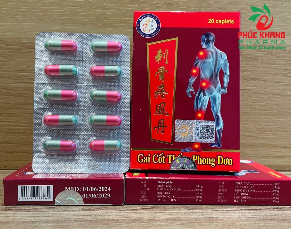 Quy Cách Đóng Gói Và Cách Bảo Quản Viên Uống Xương Khớp Gai Cốt Thống Phong Đơn