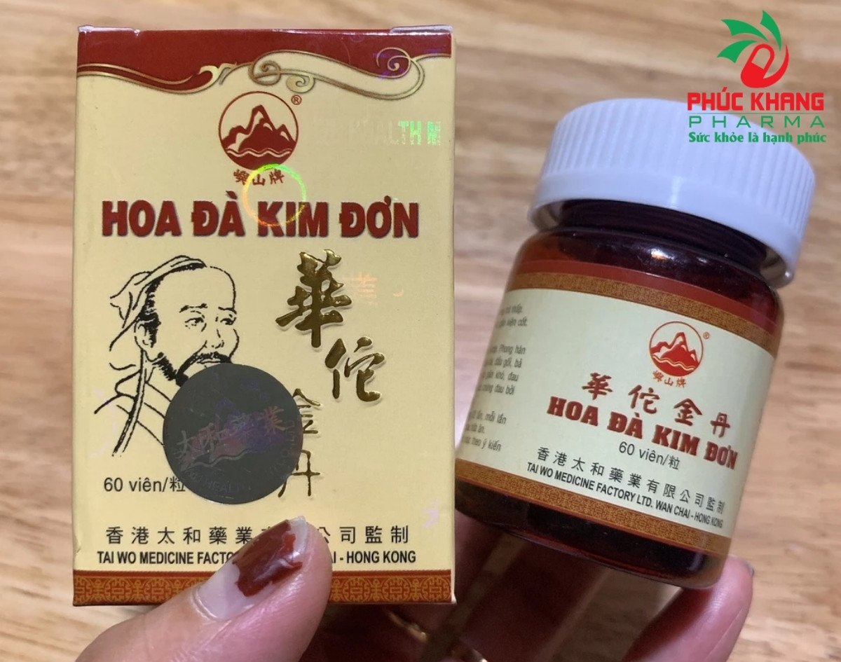 Hướng Dẫn Cách Phân Biệt Viên Uống Xương Khớp Hoa Đà Kim Đơn Chính Hãng
