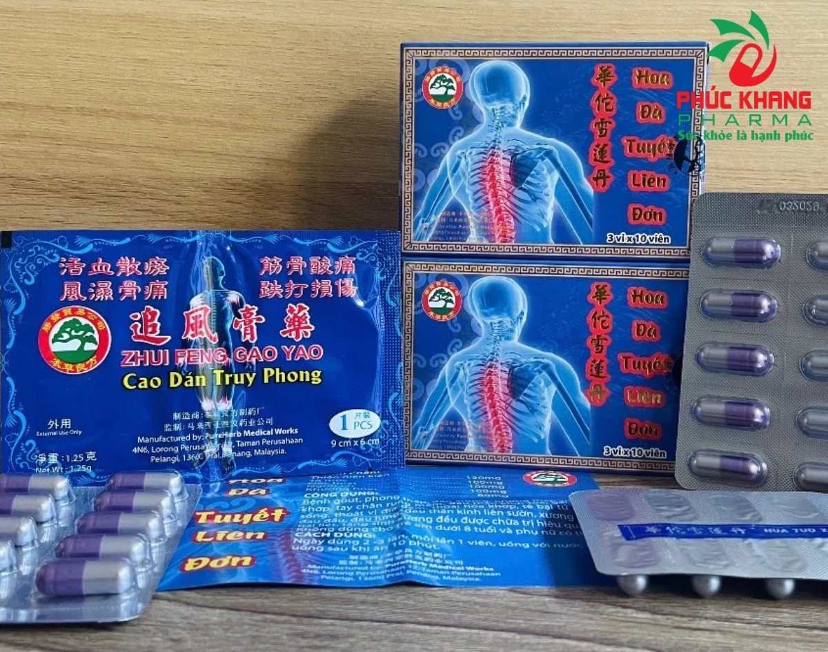 Giới thiệu về sản phẩm Viên Uống Xương Khớp Hoa Đà Tuyết Liên Đơn