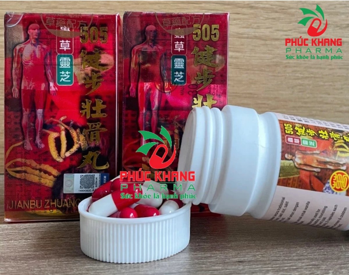 Giới Thiệu Về Sản Phẩm Viên Uống Xương Khớp Kiện Bộ Hộ Chuyển Hoàn 505 Đỏ